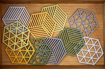Hexagon Topfuntersetzer - Chardonnay - Zone Denmark