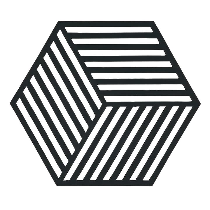 Hexagon Topfuntersetzer - schwarz - Zone Denmark