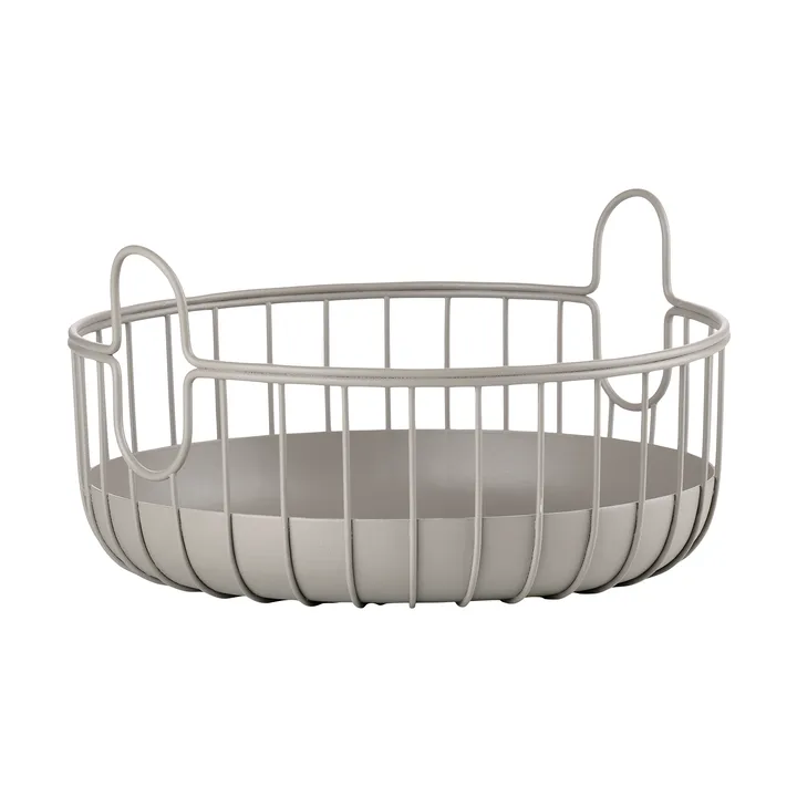 Inu Korb Ø22x8 cm - Taupe - Zone Denmark