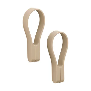 Loop Handtuchhalter magnetisch 2er-Pack - Camel - Zone Denmark