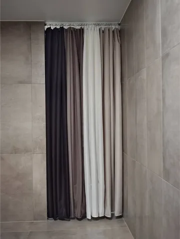 Lux Duschvorhang - Soft grey, 180x220 cm - Zone Denmark