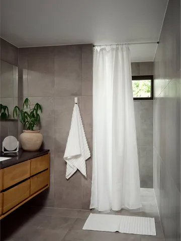 Lux Duschvorhang - White, 180x220 cm - Zone Denmark