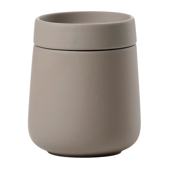 Zone Denmark Nova One Dose mit Deckel 290 ml Taupe | Skandinavisches Design | Aufbewahrungsboxen | Braun