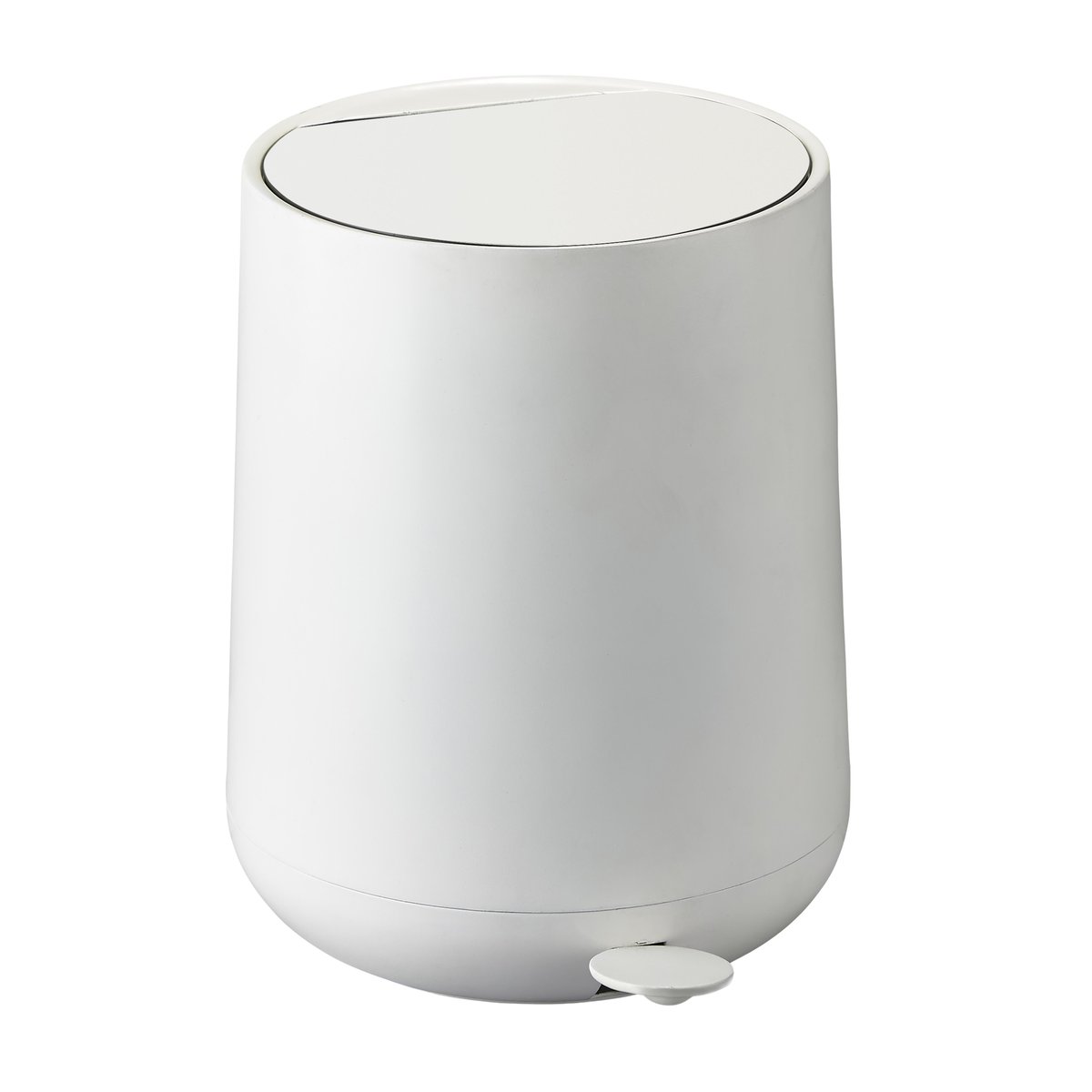 Zone Denmark Nova Treteimer 5 l Weiß | Skandinavisches Design | Treteimer | Weiß