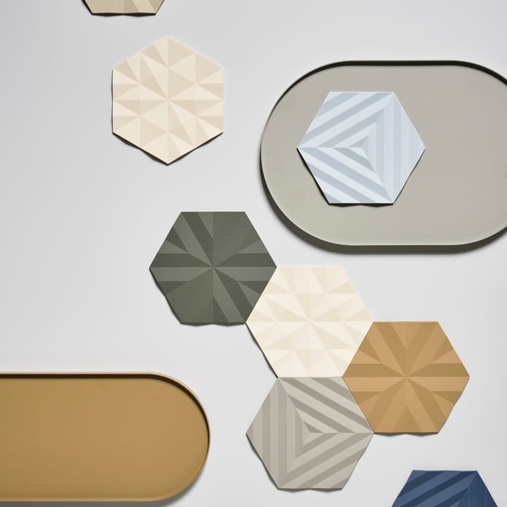 Ori Facet Topfuntersetzer 14 x 16cm, Birch Zone Denmark