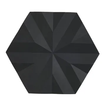 Ori Flake Topfuntersetzer 14 x 16cm - Black - Zone Denmark