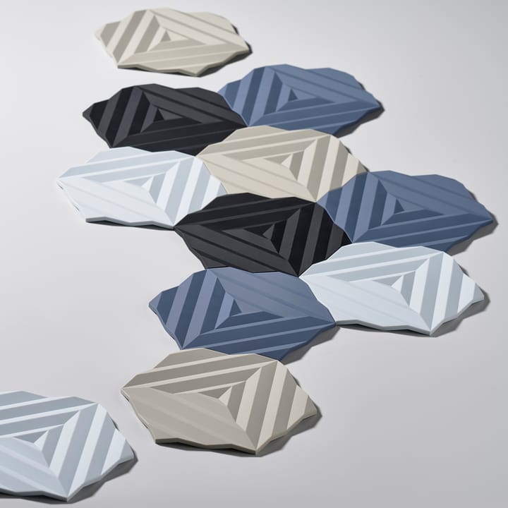 Ori Fold Topfuntersetzer 14 x 16cm, Bit of blue Zone Denmark