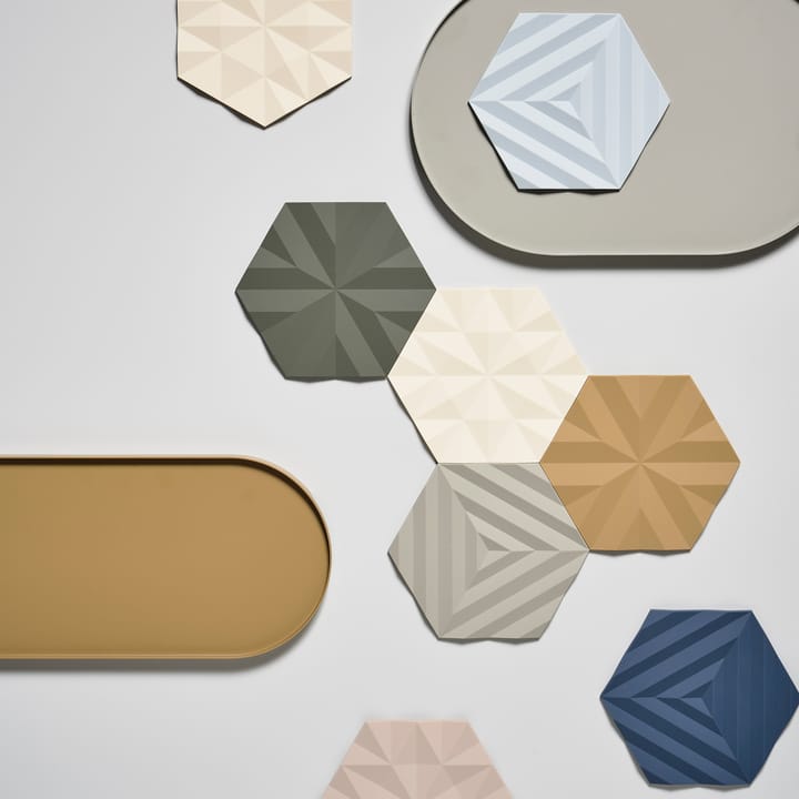 Ori Fold Topfuntersetzer 14 x 16cm, Bit of blue Zone Denmark