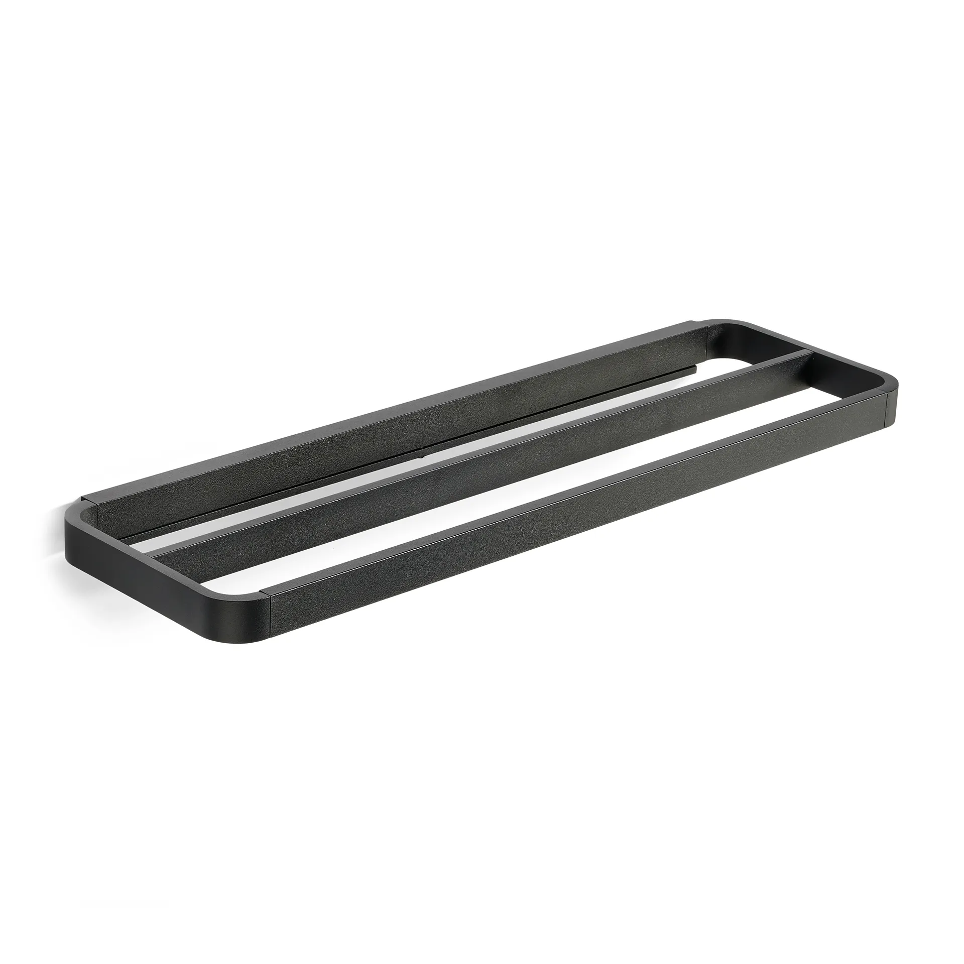 RIM Handtuchhalter doppelt 12 x 44cm, Black Zone Denmark