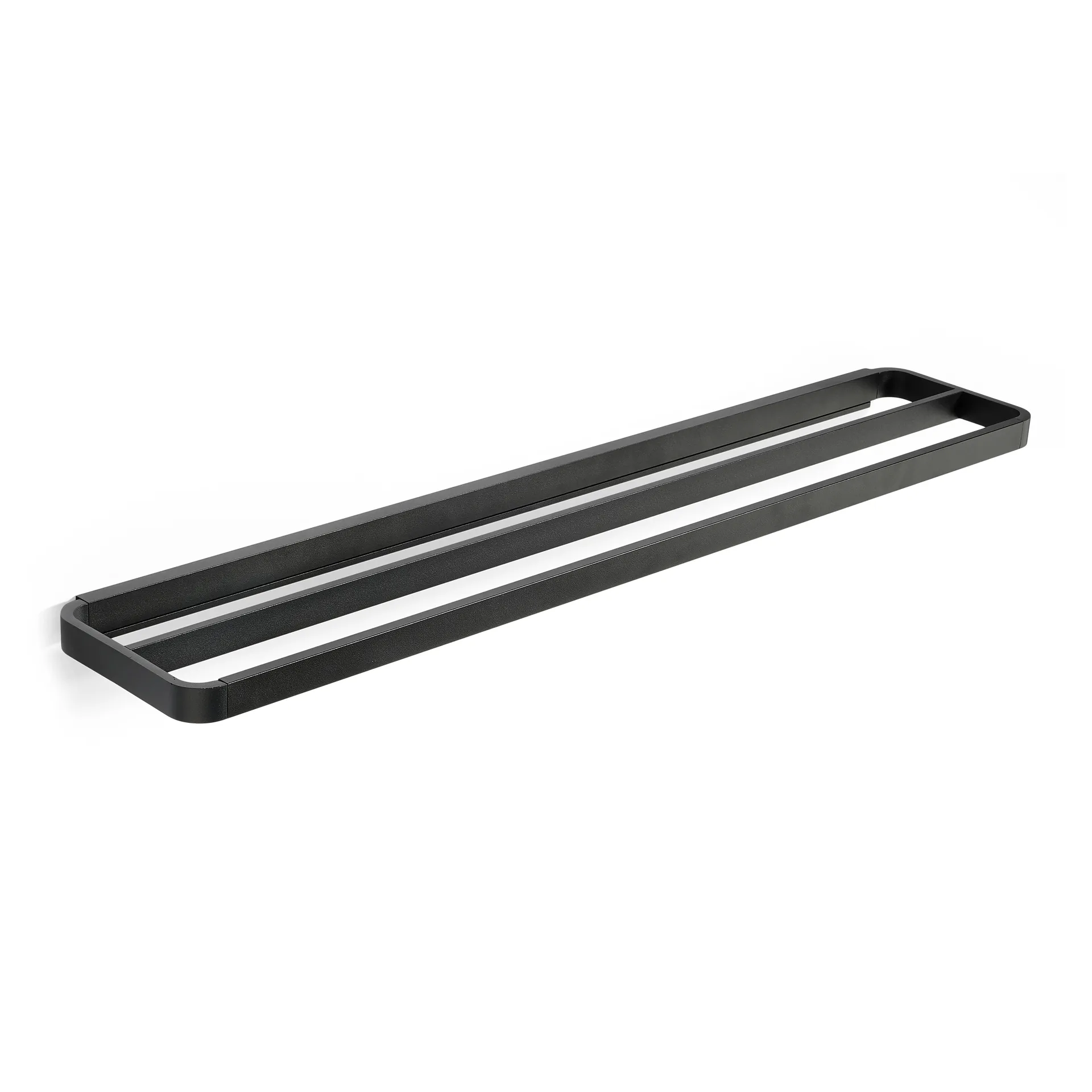 RIM Handtuchhalter doppelt 12 x 70cm, Black Zone Denmark