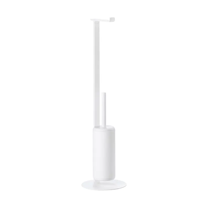 Rim Toilettenpapierhalter mit Bürste - White - Zone Denmark
