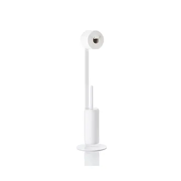 Rim Toilettenpapierhalter mit Bürste - White - Zone Denmark