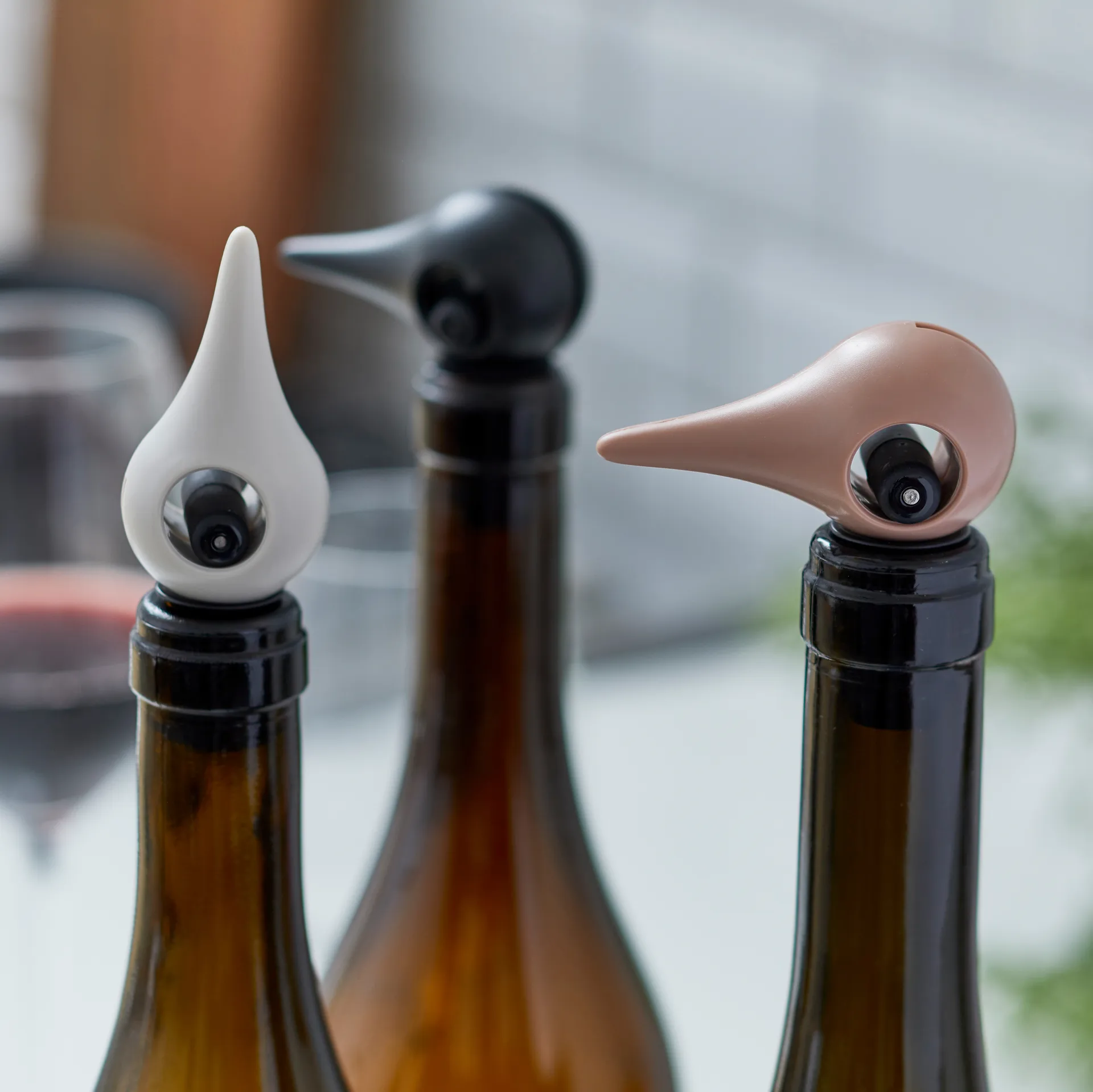 Rocks Weinverschluss 3,2 x 6,4cm, Warm grey Zone Denmark