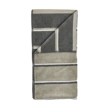 Sauna Handtuch - Eucalyptus-olive green-soft grey, 70x140 cm - Zone Denmark