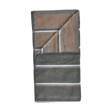 Sauna Handtuch - Olive green-taupe-blue fog, 50x100 cm - Zone Denmark