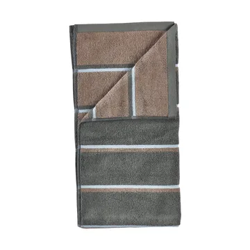 Sauna Handtuch - Olive green-taupe-blue fog, 70x140 cm - Zone Denmark