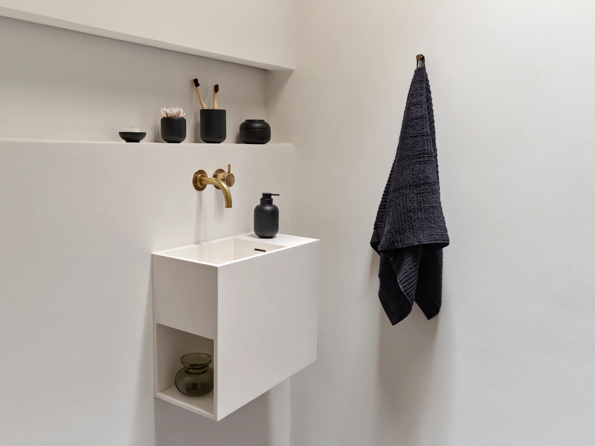 Sensu Toilettenbürste Ø11,8x41 cm, Black Zone Denmark