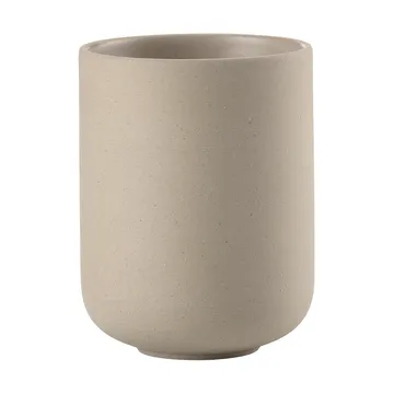 Sensu Zahnputzbecher Ø7,4x9,5 cm - Taupe - Zone Denmark