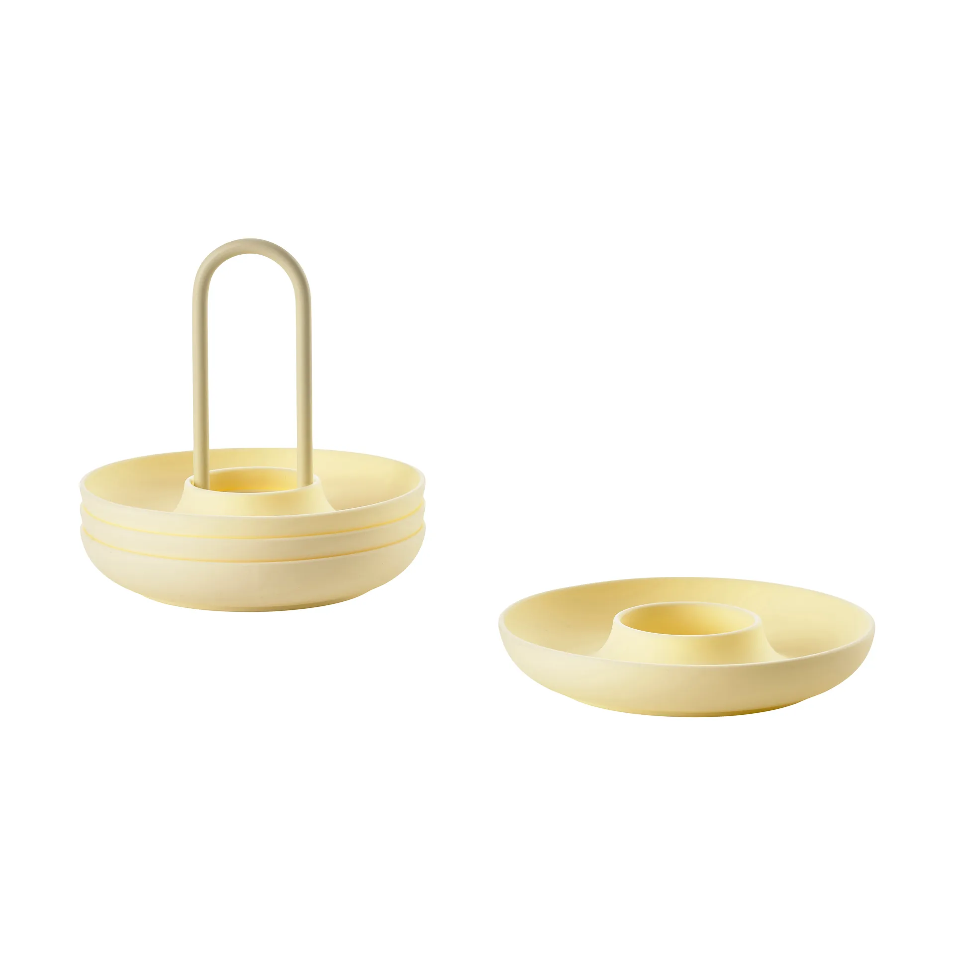 Singles Eierbecher 4er Pack mit Halter, Limestone Zone Denmark