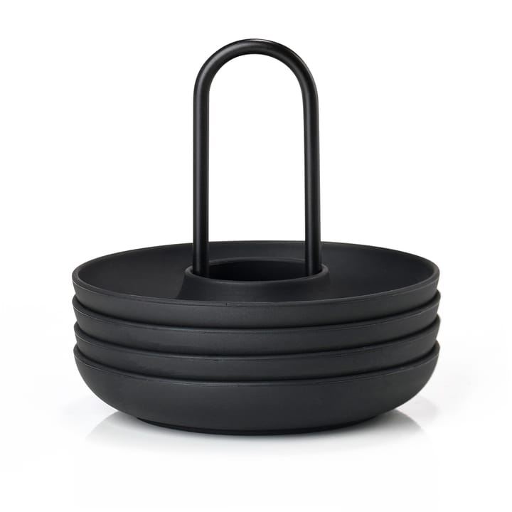 Singles Eierbecher mit Halter - Black - Zone Denmark