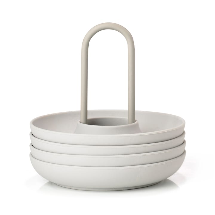 Singles Eierbecher mit Halter - Warm Grey - Zone Denmark