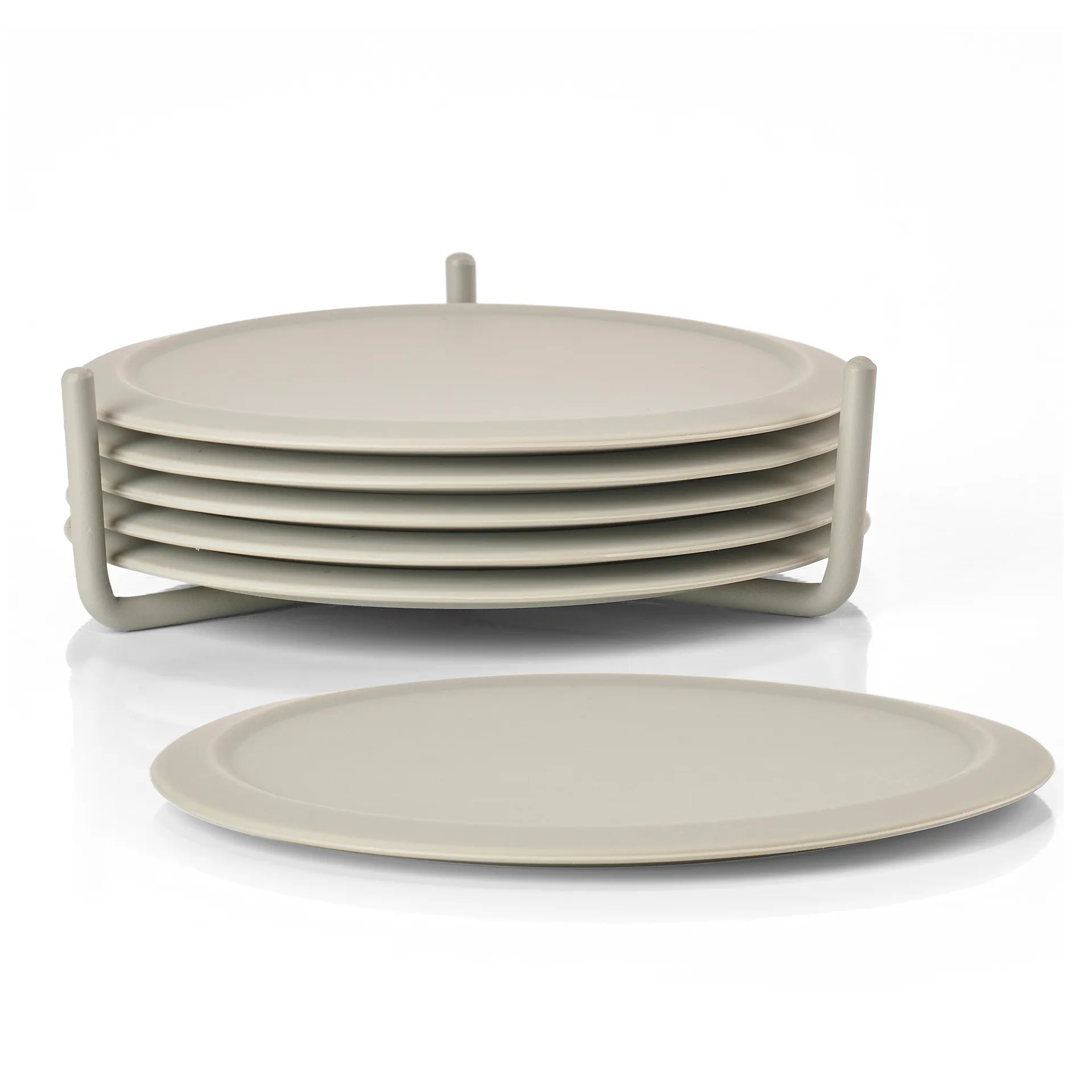 Singles Glasuntersetzer mit Halter, Mud Zone Denmark