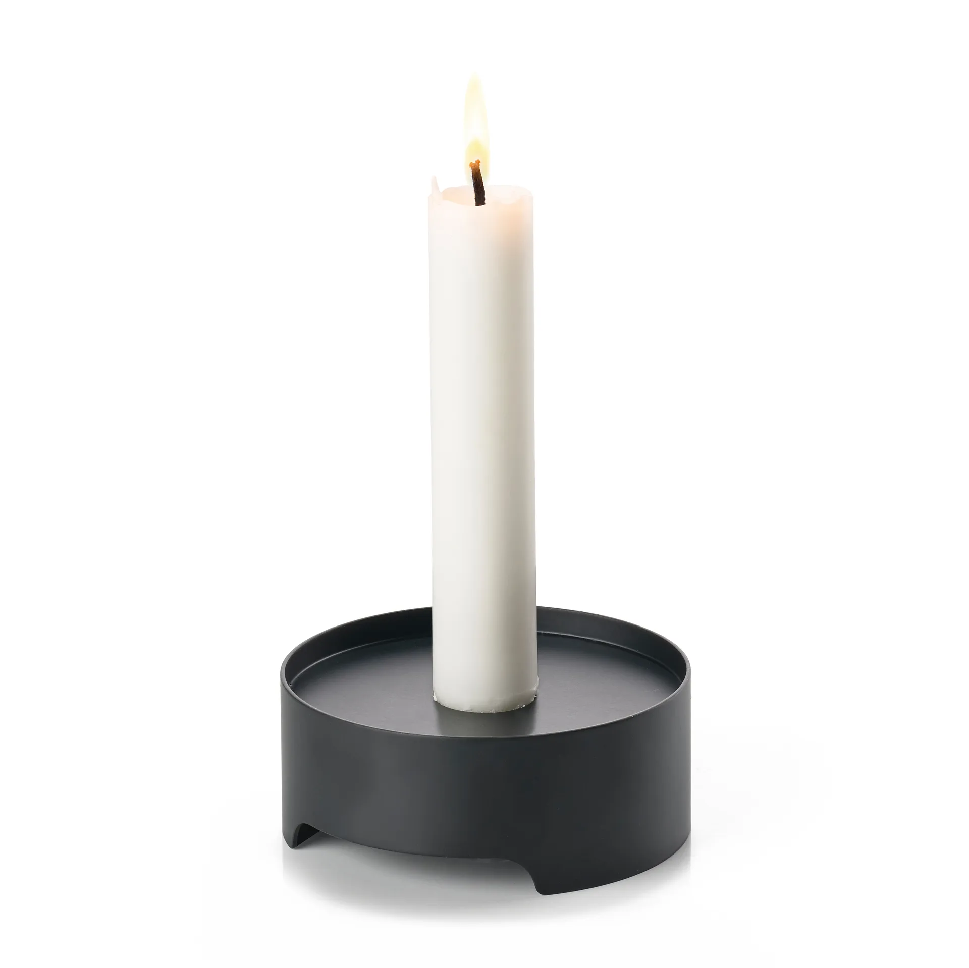 Singles Kerzenhalter Ø9cm, Black Zone Denmark