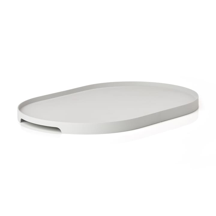 Singles Tablett oval 23 x 35cm - Warm Grey - Zone Denmark