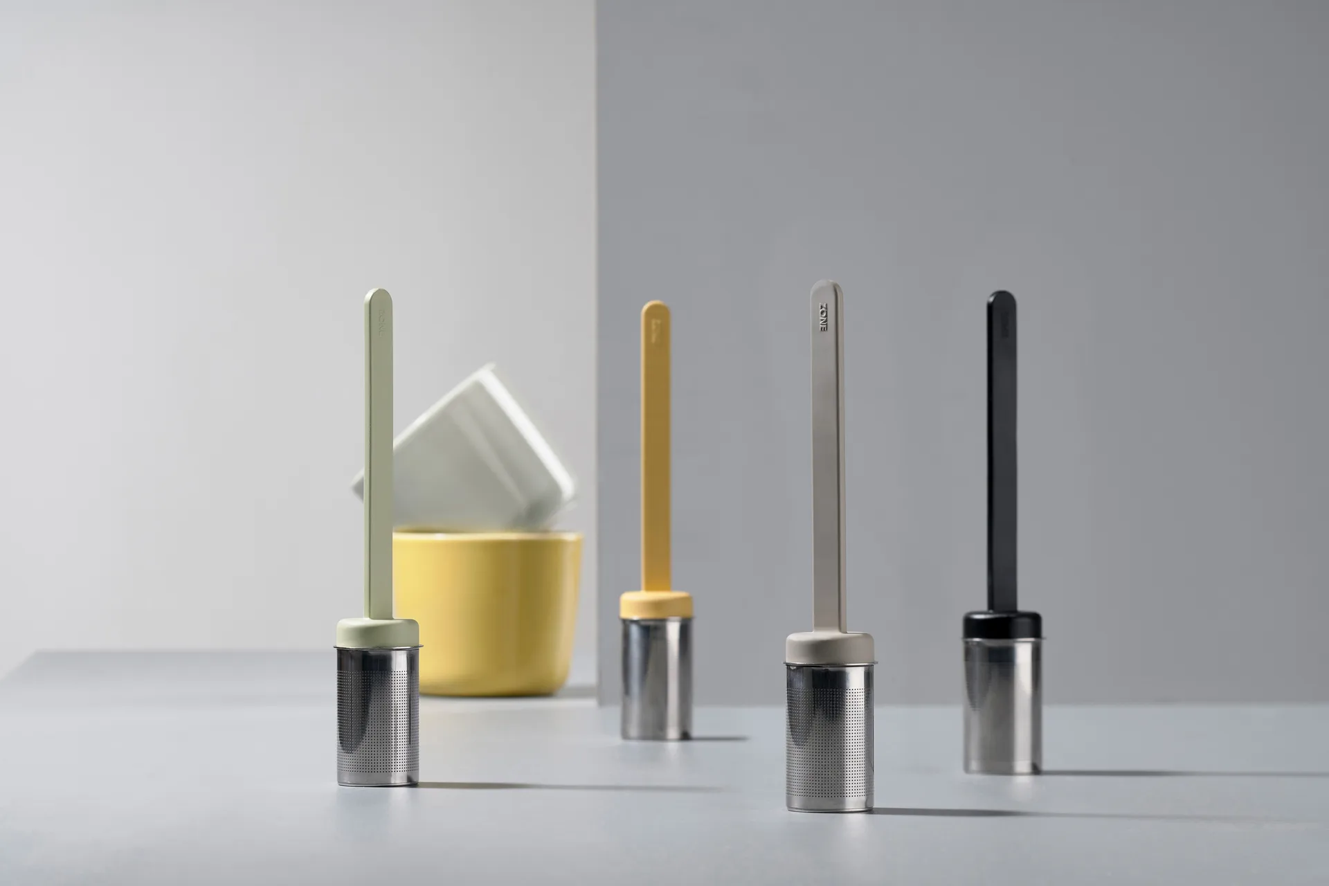 Singles Teesieb 18cm, Edelstahl-ABS Zone Denmark