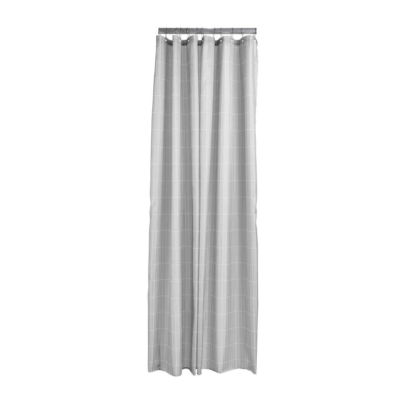 Tiles Duschvorhang 180x200 cm, Soft grey Zone Denmark