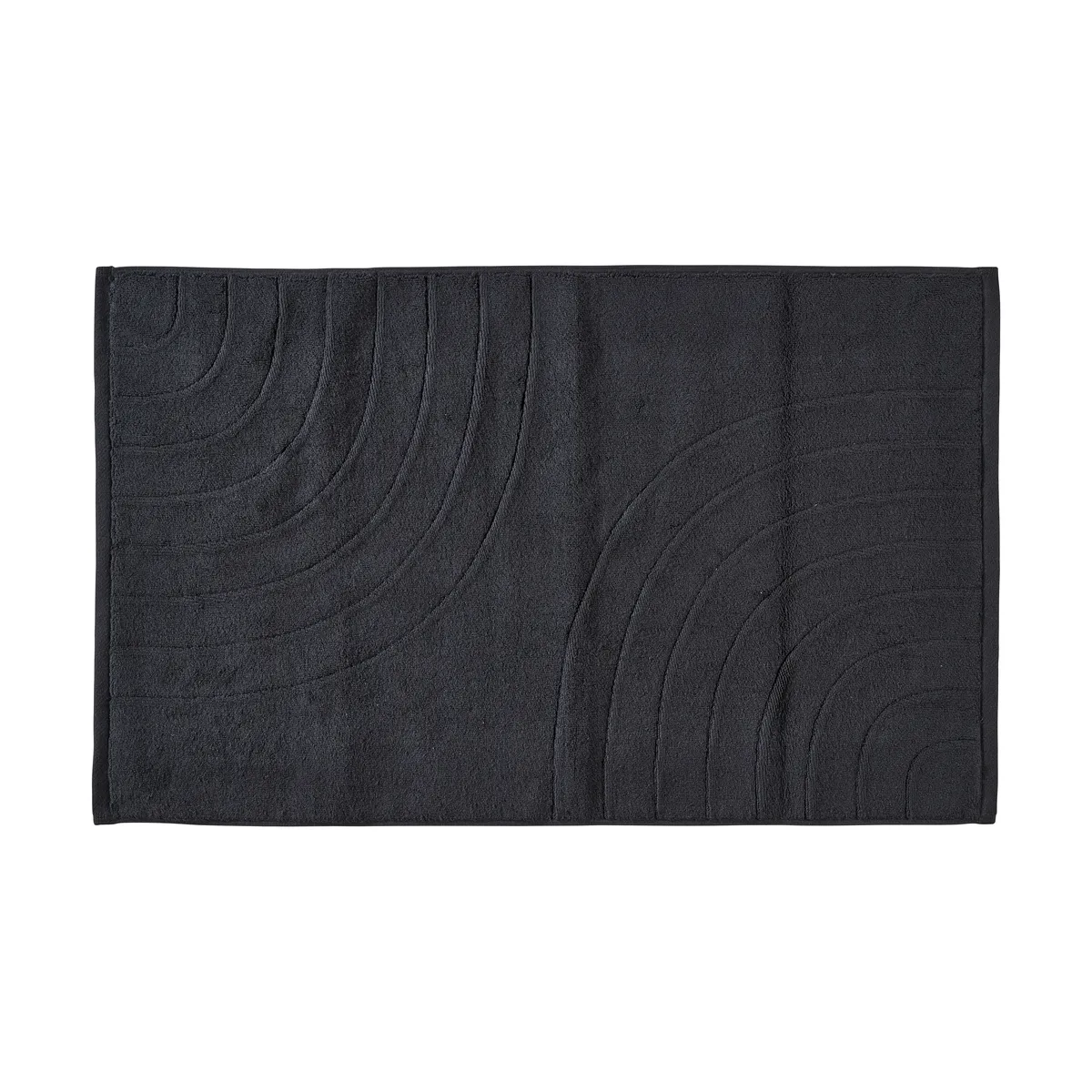 Zone Denmark Time Badezimmermatte 50x80 cm Schwarz