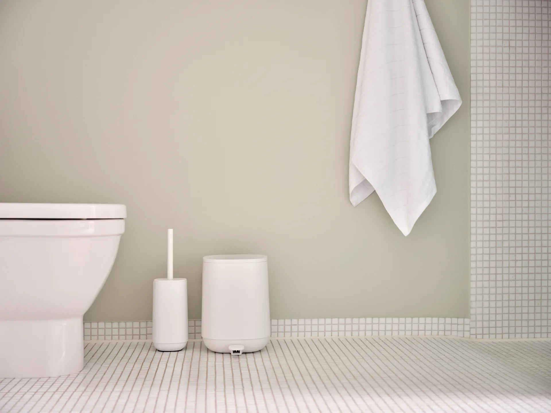 Time Toilettenbürste 36cm, White Zone Denmark