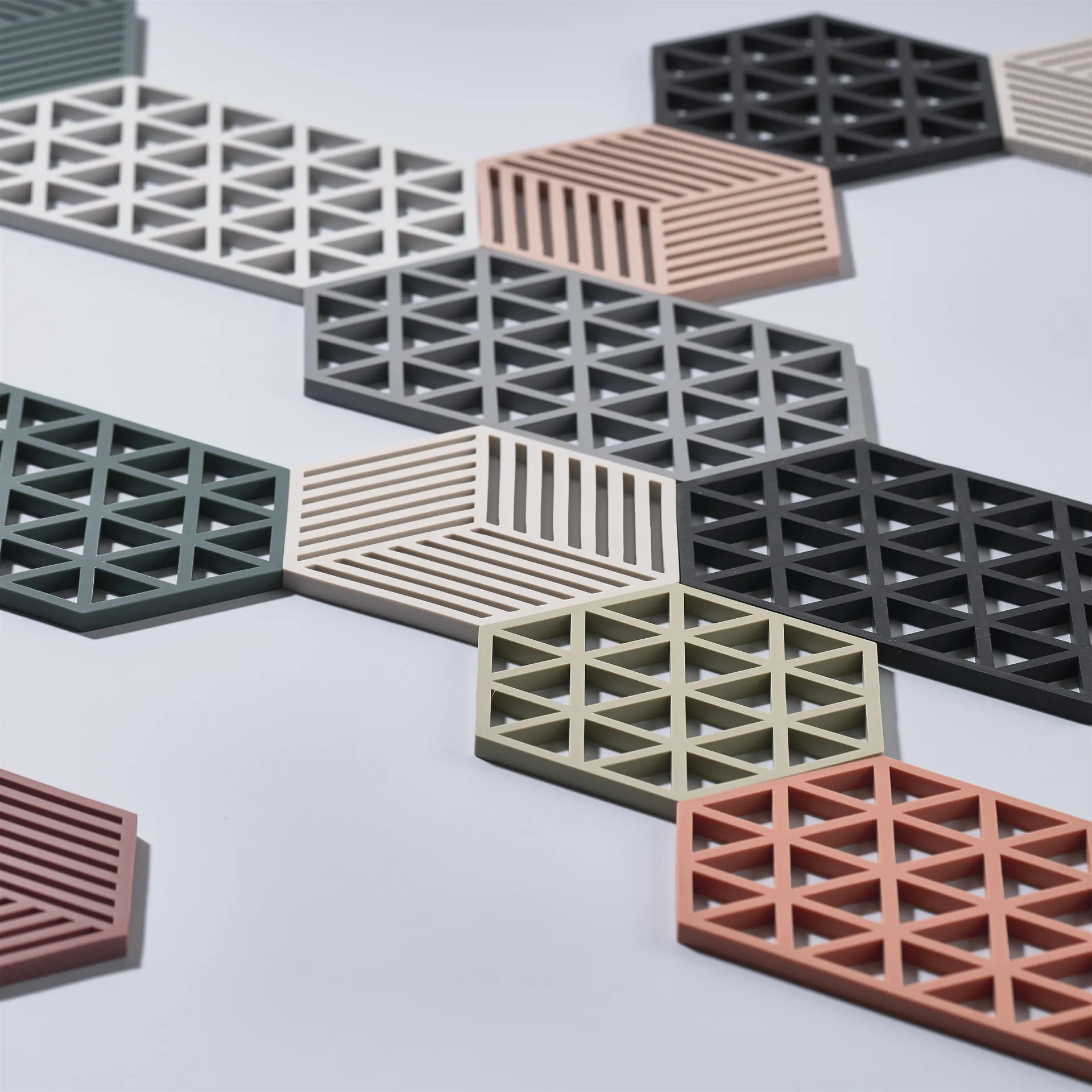 Triangle Topfuntersetzer, Cool grey Zone Denmark