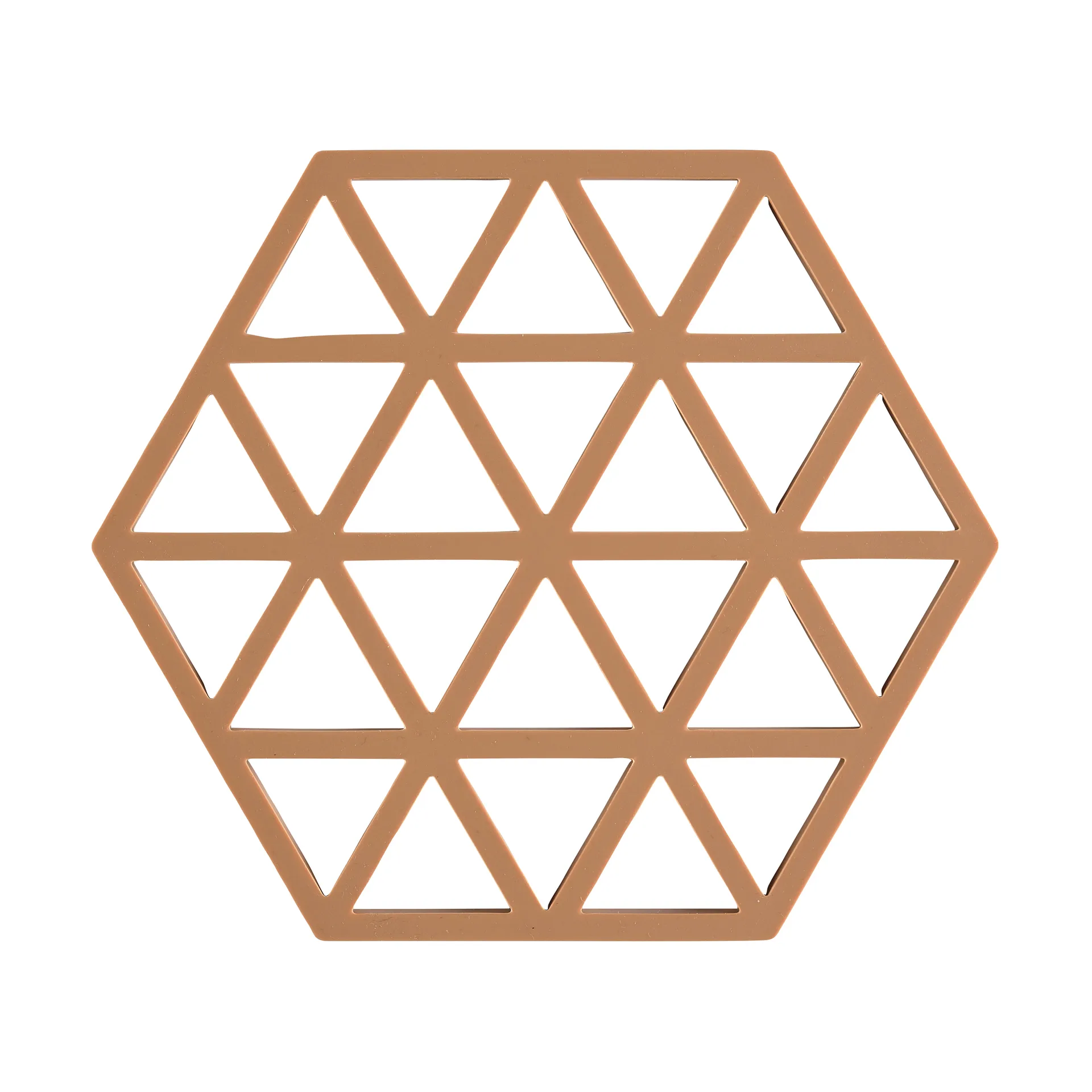 Triangle Topfuntersetzer, Light Terracotta Zone Denmark