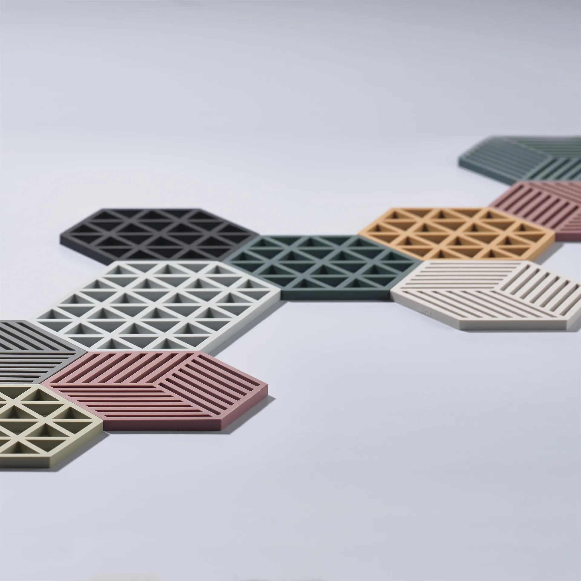 Triangle Topfuntersetzer, Schwarz Zone Denmark