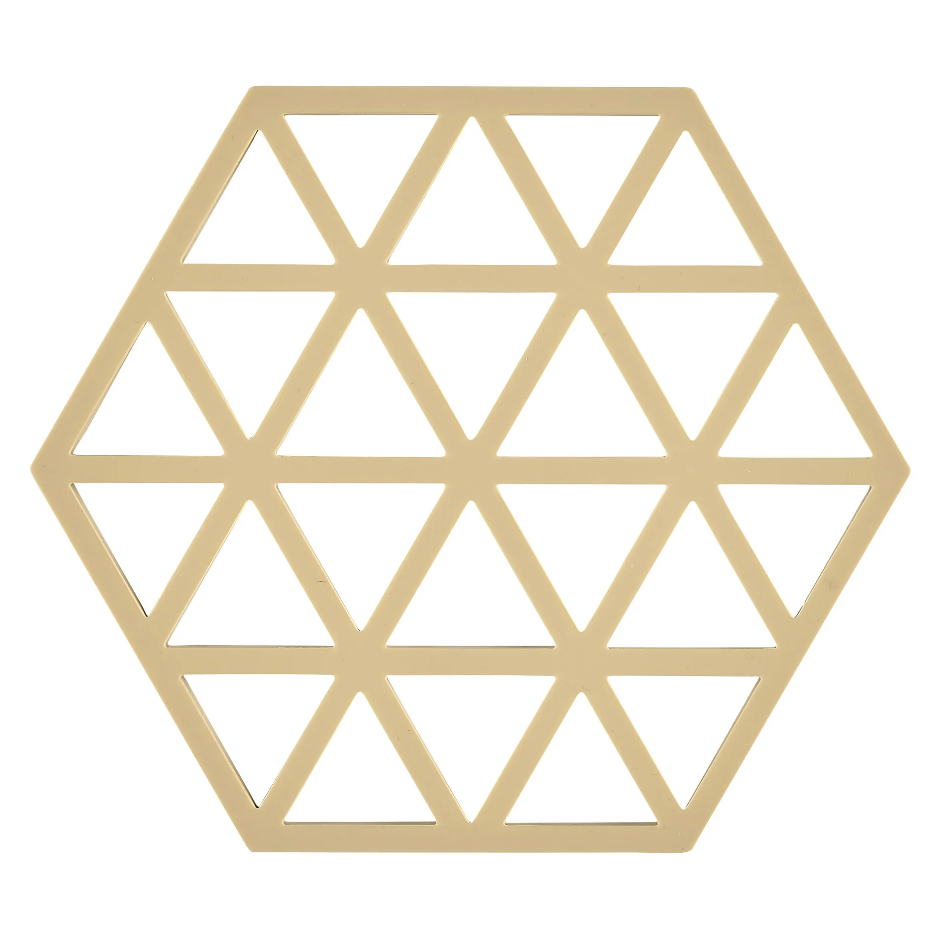 Triangles Topfuntersetzer 14 x 16cm, Warm sand Zone Denmark