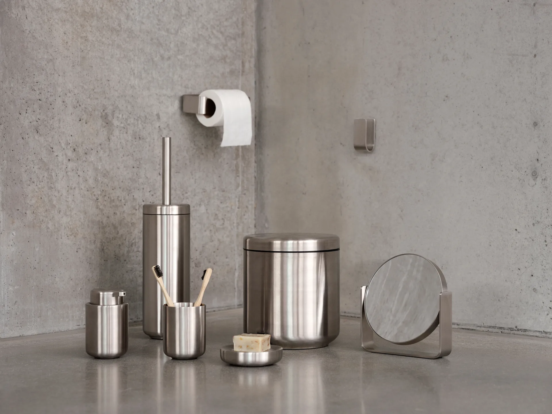 Ume Toilettenbürste, Stahl Zone Denmark