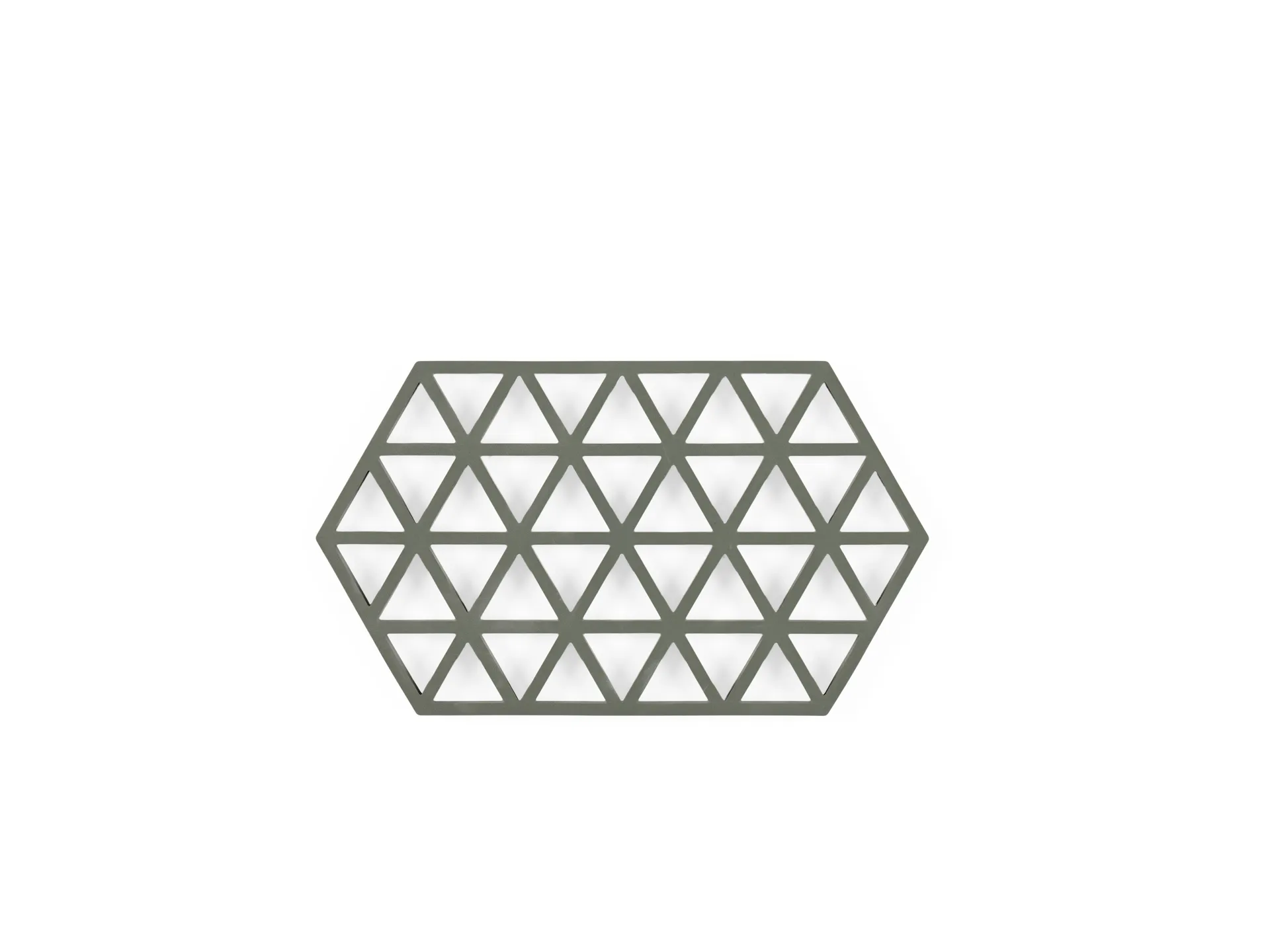 Zone Denmark Triangles Topfuntersetzer, Bred Olive Taupe Zone Denmark
