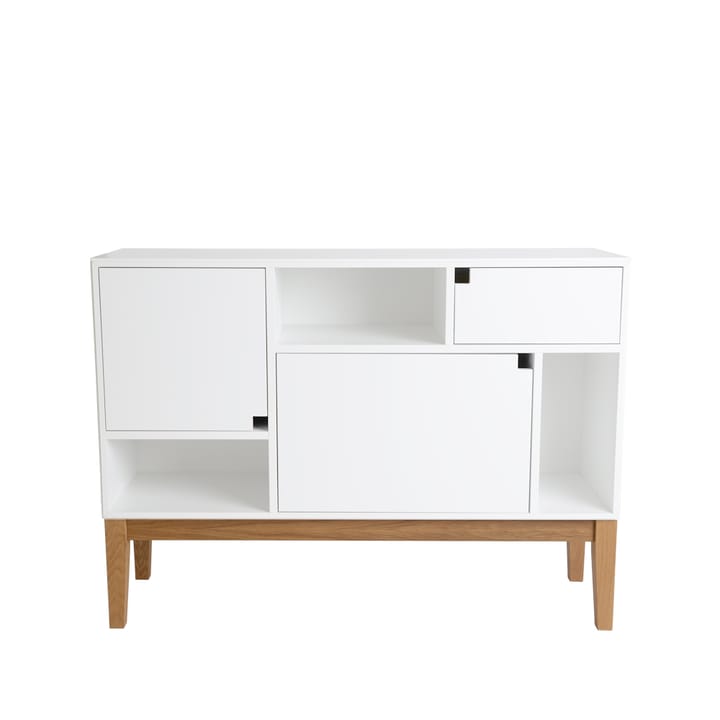 Citti 6 x 3 Schrank - White, Eichengestell matt lackiert - Zweed