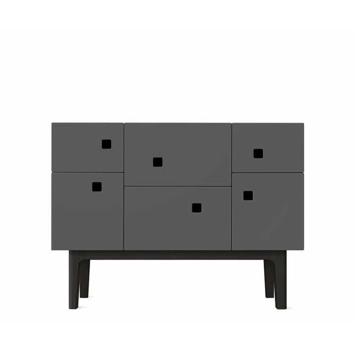 Peep C2 Schrank - Slate grey, schwarz lackiert - Zweed