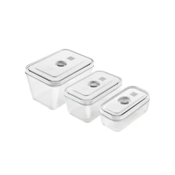 Fresh & save Vakuum Lunchbox 3-teilig - Borosilikatglas - Zwilling