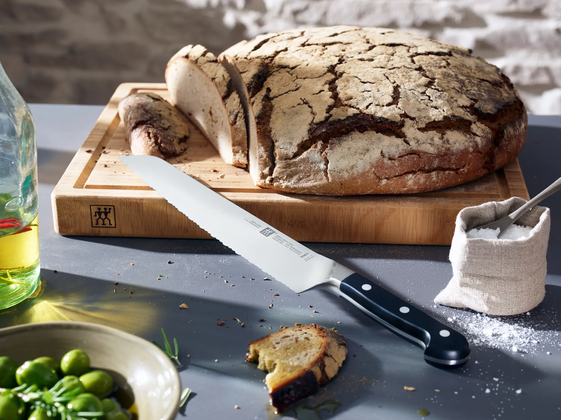 Zwilling Bambus Schneidebrett, Groß Zwilling