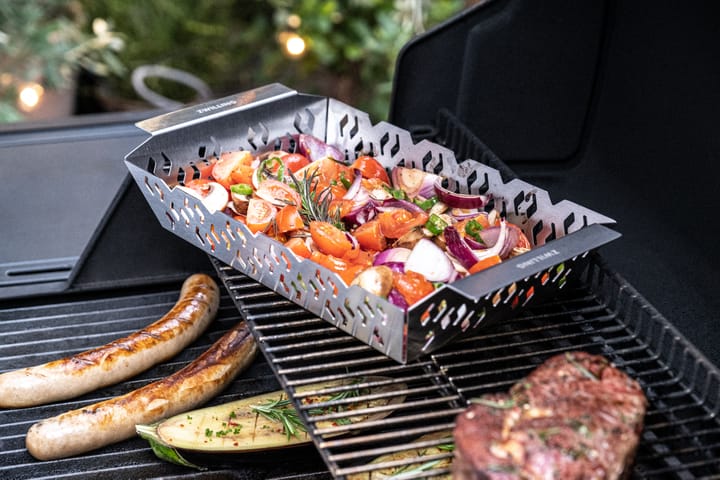 Zwilling BBQ+ rechteckiger Grillkorb 36x20 cm, Edelstahl Zwilling