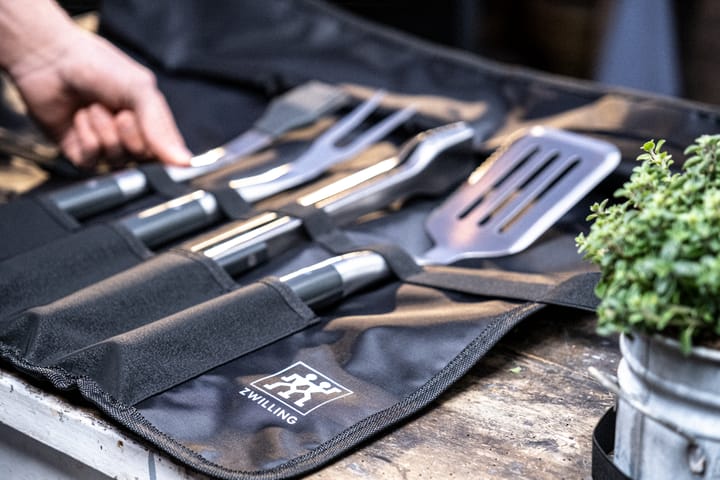Zwilling BBQ Set 5-teilig, Schwarz-Edelstahl Zwilling