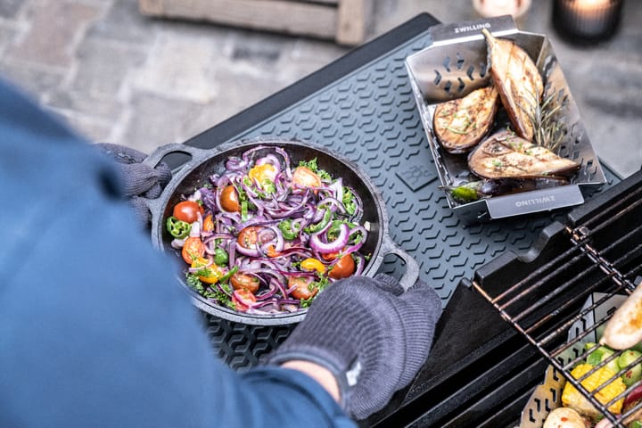 Zwilling BBQ+ Silikon-Besteckablage 45x31 cm, Grau Zwilling