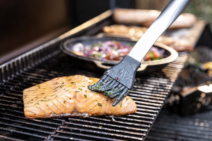 Zwilling BBQ+ Silikonpinsel 41 cm, Schwarz-Edelstahl Zwilling