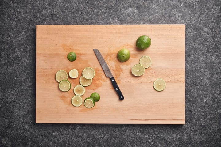Zwilling Gourmet gezacktes Allzweckmesser 13 cm, Schwarz-Edelstahl Zwilling