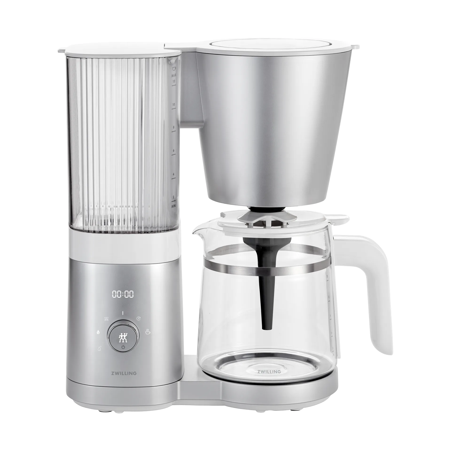 Zwilling Kaffeemaschine 1,5 L, Silber Zwilling