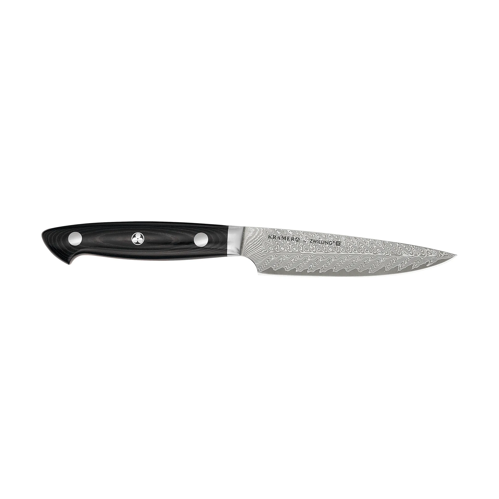 Zwilling Kramer Euro Stainless Allzweckmesser 13 cm, Damaskus-schwarz Zwilling