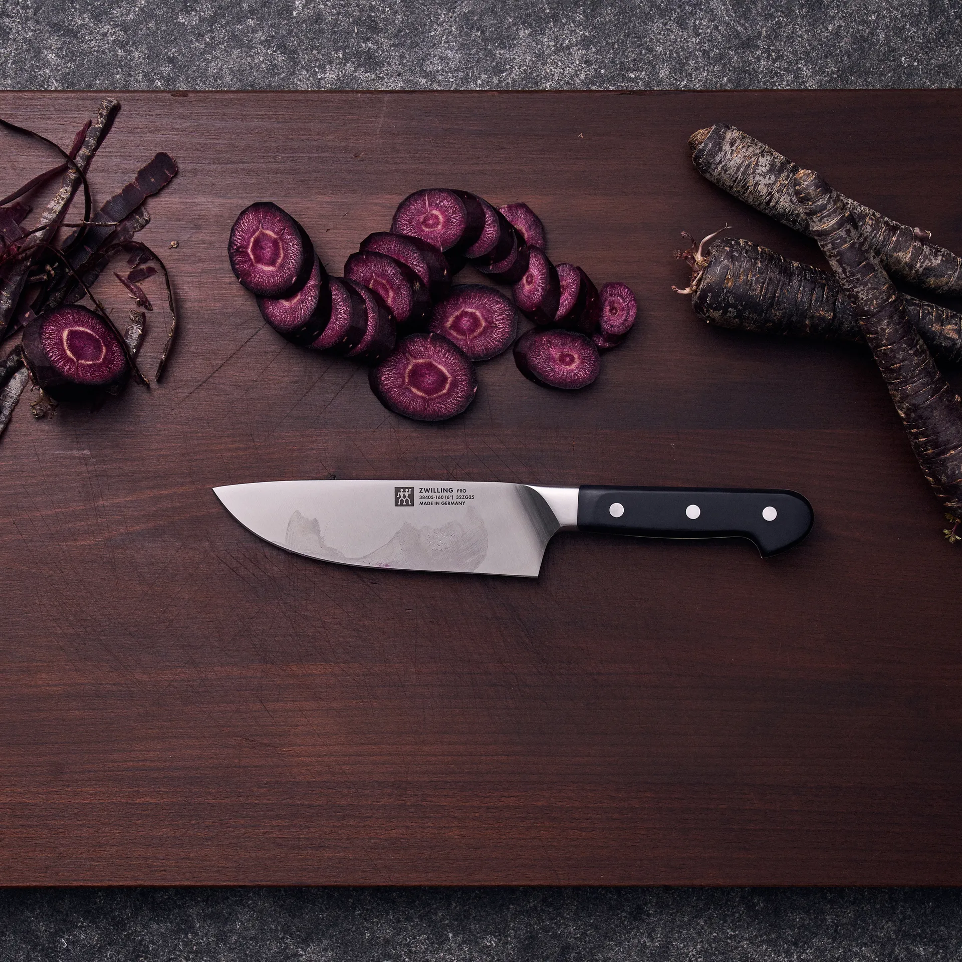 Zwilling Pro Kochmesser 16 cm, Schwarz-Edelstahl Zwilling